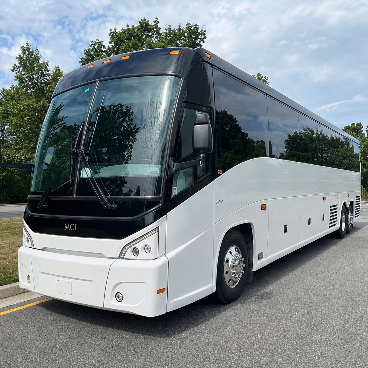 56 passenger charter bus
